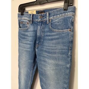 Ralph Lauren Women High Rise Skinny Jeans Ankle Medium Wash Raw Hem Size 28